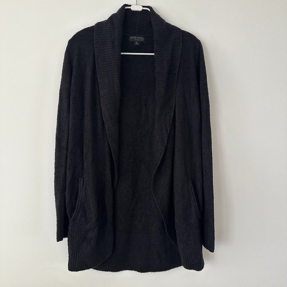 Barefoot Dreams Black Cardigan, M